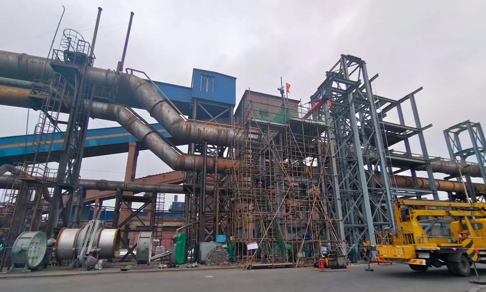 陜煤建設(shè)西北分公司：高爐煤氣帶壓開孔成功實(shí)施