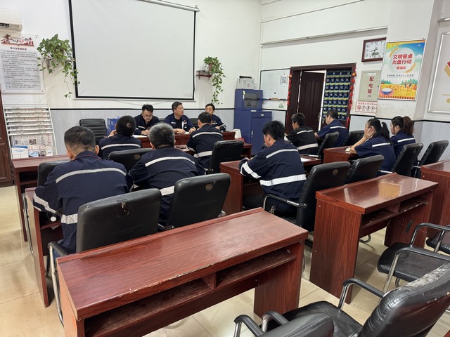 陜煤建設(shè)洗選煤運(yùn)營公司澄合山陽運(yùn)營項(xiàng)目部：節(jié)前亮劍行動，安全防線再加固