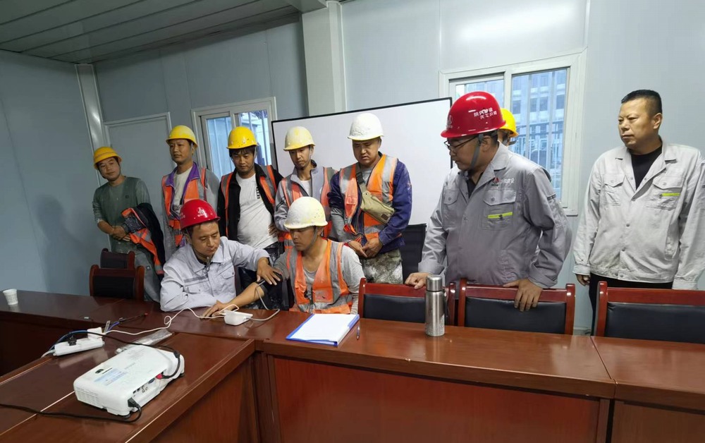 陜煤建設天工公司土建第二十三項目部：節(jié)日安全守護不放松