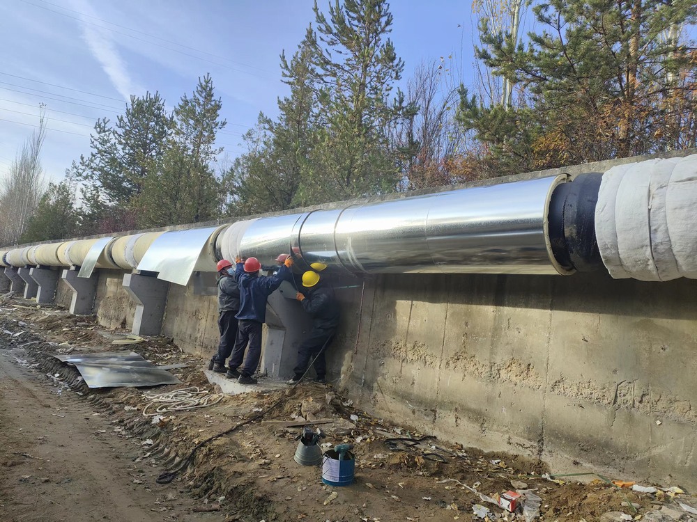 陜煤建設(shè)路橋分公司神木中水綜合利用項目多力合圍，鑄就項目建設(shè)好口碑