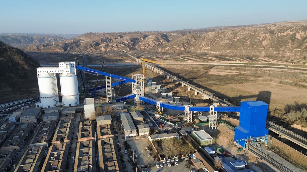 陜煤建設天工公司土建第九項目部：提前3天，9榀棧橋順利吊裝