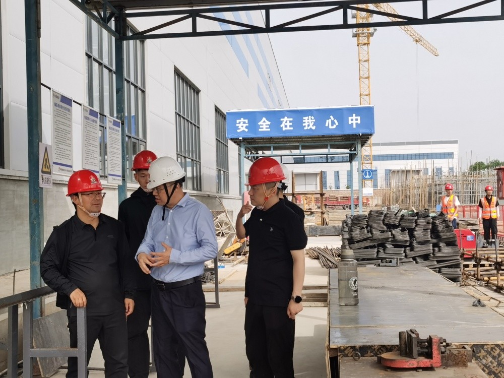 劉保江赴漢中分公司藍山重工產研基地項目開展節(jié)前安全生產綜合檢查