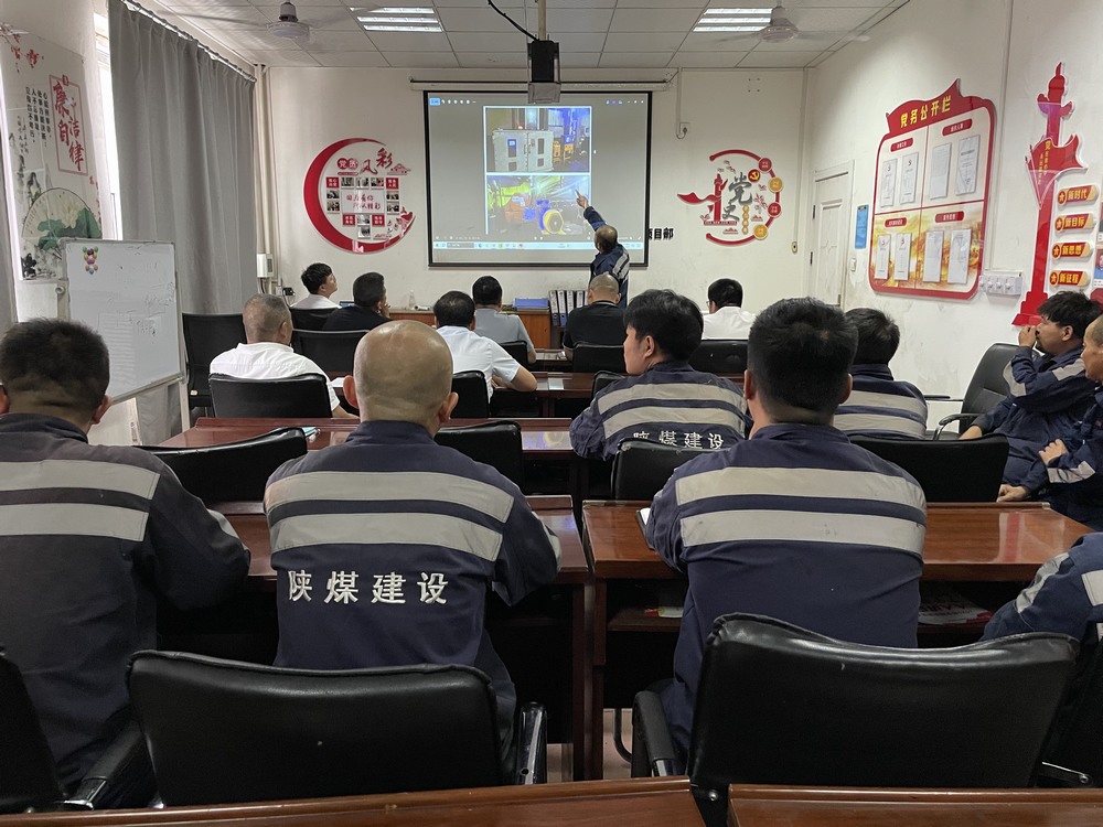 陜煤建設(shè)洗選煤運(yùn)營公司檸條塔運(yùn)營項(xiàng)目部：安全生產(chǎn)常抓不懈，手指口述挖掘潛能