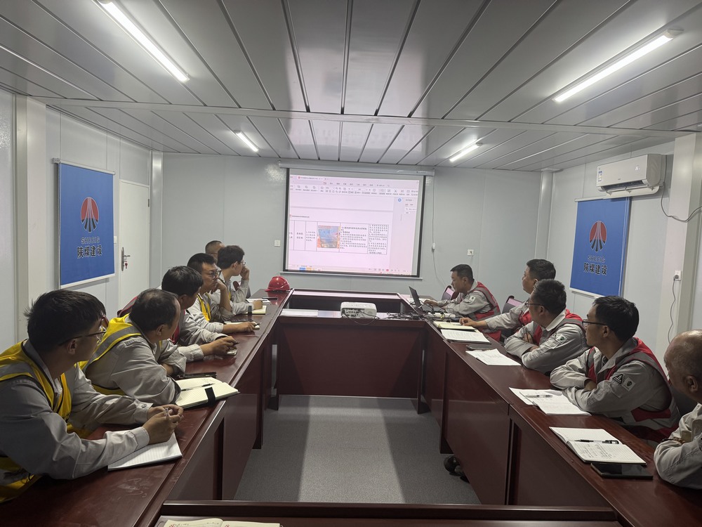 陜煤建設(shè)西北分公司土建第六項(xiàng)目部：三個(gè)“一”活動筑牢安全防線 護(hù)航高質(zhì)量發(fā)展