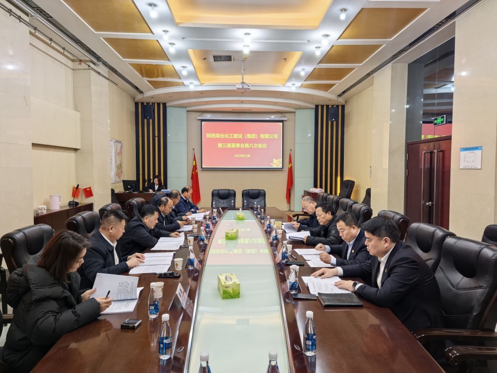 <strong>陜煤建設(shè)召開第三屆董事會(huì)第八次會(huì)議</strong>